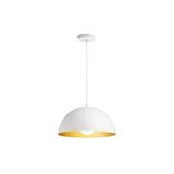 GLADYS 40 pendant white/gold 230V LED E27 30W