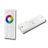 RF controller set - RGBW, 1 zone, white + receiver