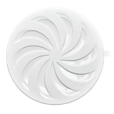 circular grille with adjustable duct size system