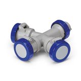 ADAPTOR 3x2P+E 220V 32A IP67