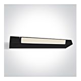 38118C/B/V BLACK BATHROOM / WALL LIGHT 18W CCTV IP44 230V