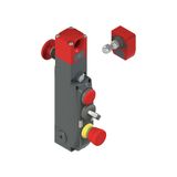 NG series safety switch with lock and integrated control devices, with actuator