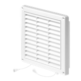 STYL Series grille - with anti-insect net, inlet Ø125