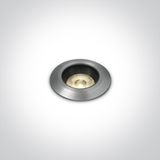 ALUMINIUM IP67 INGROUND COB 3W WW 24V DC DIMMABLE DARK LIGHT