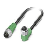 SAC-4P-M12MS/1,5-PVC/M12FR VA - Sensor/actuator cable