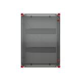 VB43VP-DX2 RE housing 440x320 2R a14TE standard field housing 28TE with folding lid