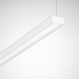 Suspended luminaires Solvan Flow H Diffuser White rectangular ETDD 48W 6300lm Lambertian (L) IK03 3 SDCM