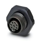 SACC-DSI-M12FS-8CON-L180P - Device connector, rear mounting