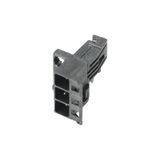 PCB plug-in connector, Connection element, right, male header, open side, THT/THR solder connection, 5.00 mm, Number of poles: 3, 90°, Solder pin length (l): 1.5 mm, tinned, black, Tape