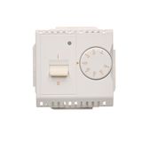 Temperature regulator with inner detector, white