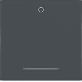 Rocker single with "0" imprint, clear lens, A.x/C.x, night black matte