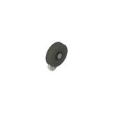 Lever with rubber roller, 40 mm diameter