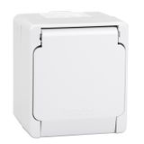 SSO sideE 16A surface IP54 screws white