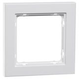 KNX frame, plastic white