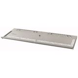 XP2N4W-R-MCB10 Partition, 2xNZM4 component mounting area/cable connection area, withdrawable unit with remote operator, main busbar back, W=1000mm