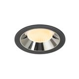 NUMINOS® XL DL 3000K 20° black/chrome
