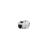 RJ45 JACK CAT6A SILVER SHIELDED 20-PACK