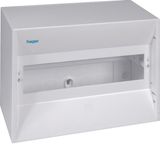 Mini-enclosure, gamma, 10 module, protect. class IP30, 1xPE