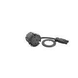 DISQ 60 1 SOCKET SCH BLACK WITH WIELAND CORD 0,5M