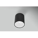 PLAFONIERA LED ESSENZA ROUND NERA/BIANC