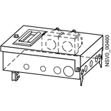 BD2-AK2X/2CEE165S14 TAP-OFF UNIT 16A / 2X3POL D01+2 X5P.CEE