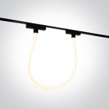 43128FA/B/W BLACK 16W 48V WW IP20 FLAT MAGNETIC
