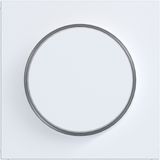 Rotary dimmer cover, A.x/C.x, matte light white