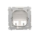 Single switch, (module), 10AX, quick connection, white