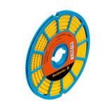 CableLine, Conductor and cable markers, 2.5 - 5 mm, 6 x 4.2 mm, yellow