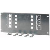 XMN240806M-XMVR Mounting plate for NZM2 with interlock