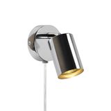 Explore | Wall light | Chrome