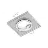 Spot luminaire housing PALACE II, IP20, square, white