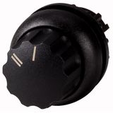 M22S-WR-X92 Changeover switch, RMQ-Titan, With rotary head, maintained, 2 positions, inscribed, Bezel: black, II I