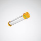 Weather-proof luminaires Kratex Diffuser Yellow ETDD 24W 2650lm Emergency light Lambertian (L) IP66 IK05 3 SDCM