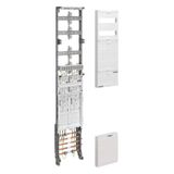 Complete field,universZ,BKE-I,2 ZP,H=1350mm,4-rh.,10mm²,HLAK 5-pole,1-field