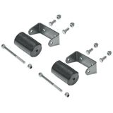 Castor kit for column base plate