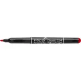 Classic permanent pen - 1.0 mm - round - red
