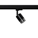 3 PHASE MOVABLE TRACK SPOTLIGHT NERO BLACK/CHROME GU10 3000K 7W 510LM