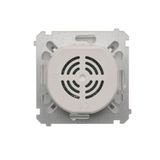 Single roller blind button to control single blind from different locations, 10A, Silver matt, metalic