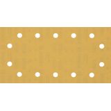 EXPERT C47 Sandpaper with 14 holes for Orbital Sanders 115 x 23 mm, G 32 5-pc