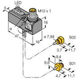 Inductive Sensor Monitoring Kit for Power Clamps   NI2-K08Q-0.095/0.11-BDS-2AP6X3-H1141/S34