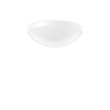 Flat Polymero IP44, 21 W, 2000 lm, 840, white, on/off Ceiling and wall