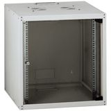Wallmounted enclosure 12U depth 600mm Linkeo