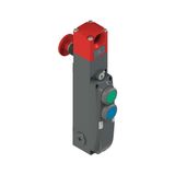NG series safety switch with lock and integrated control devices, with actuator