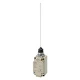 Limit switch, Flexible rod: Steel wire pretravel 20Â±10 mm, DPDB, Pg13, WLN 1189M