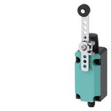 Position switch, with twist lever, metal encl. 40 mm, EN50041, 1 NO/1 NC, 5-pole