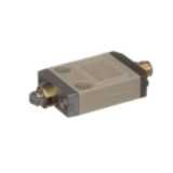 Compact limit switch, connector type, 1 A 125 VAC, roller plunger D4CC1002R