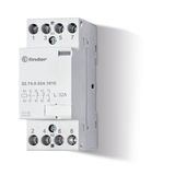 Mod.contact.35mm.3NO+Mirror contact EN 60947-4-1/32A/24VUC, AgNi/Mech. (22.74.0.024.1717)