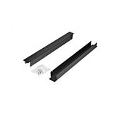 Baying Kit for DT-Racks, D= 800mm, 1000mm, black RAL9005