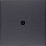 Centre plate for cable out., B.3/B.7, ant., matt